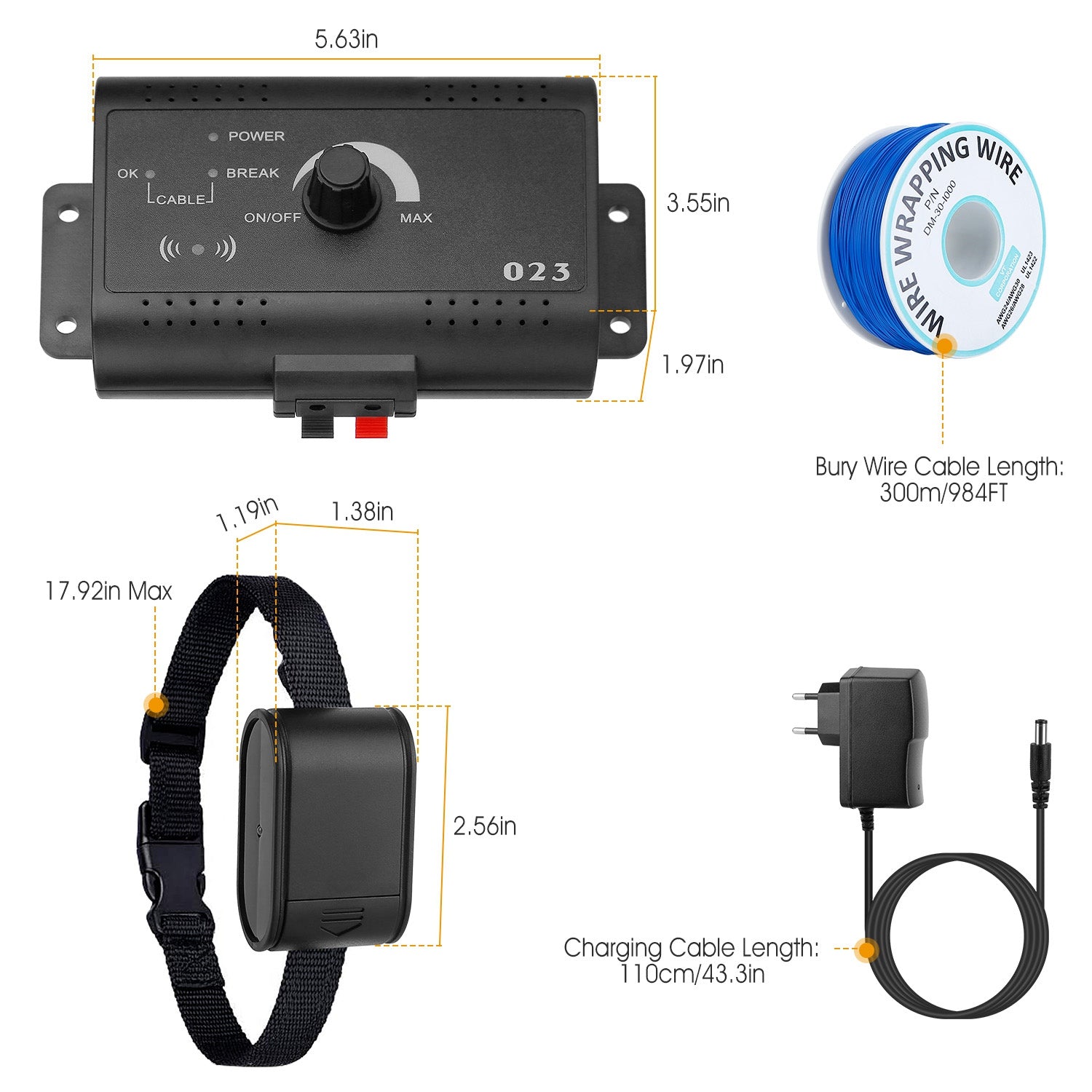 PawGuardian Wireless Dog Fence System